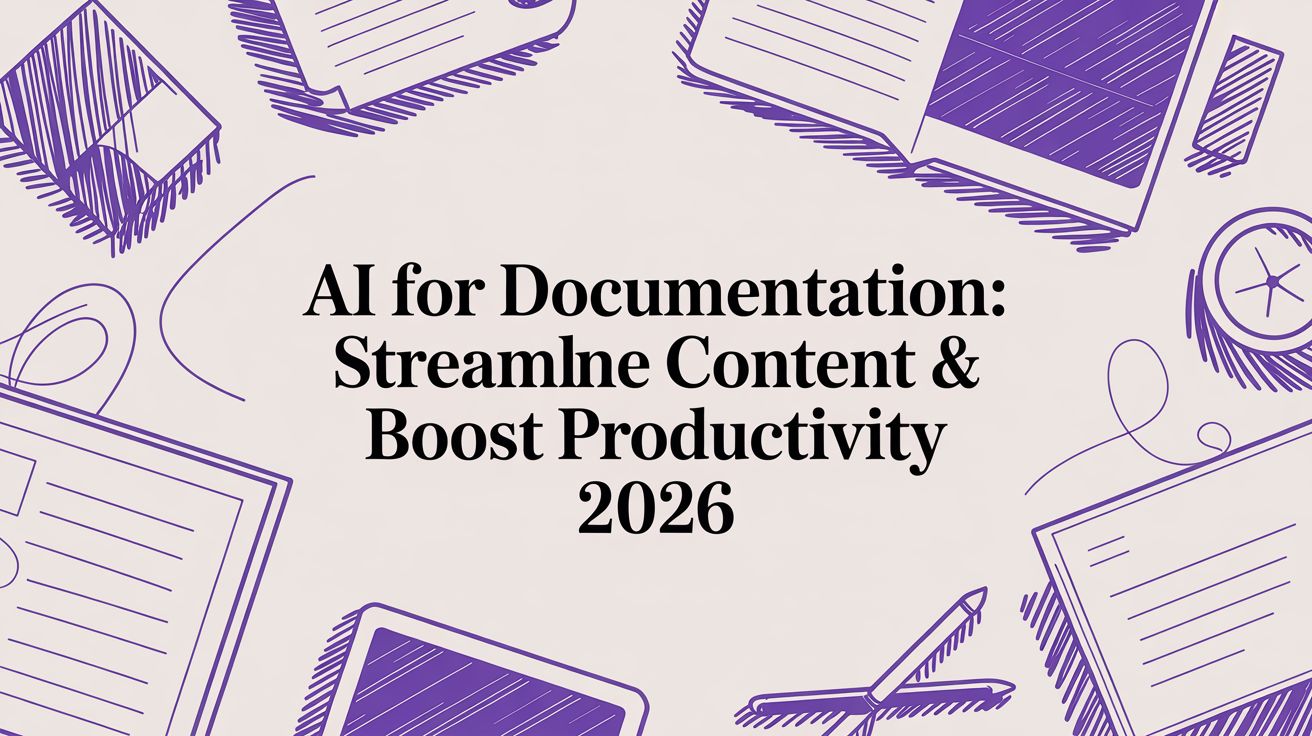 AI for Documentation: Streamline Content & Boost Productivity 2026
