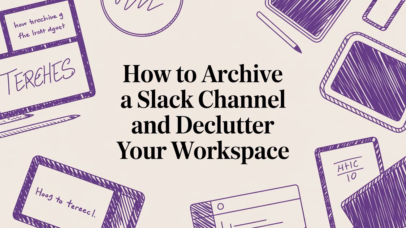 How to Archive a Slack Channel and Declutter Your Workspace
