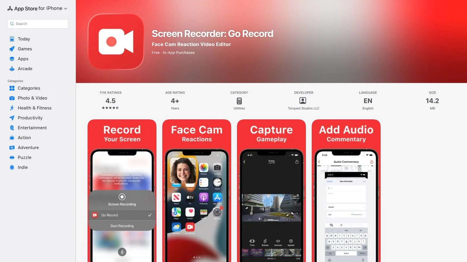 Go Record, Screen Recorder