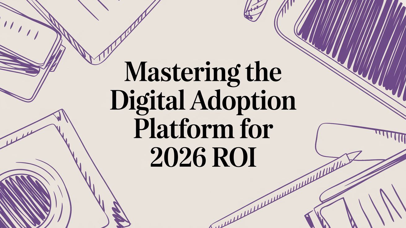 Mastering the Digital Adoption Platform for 2026 ROI