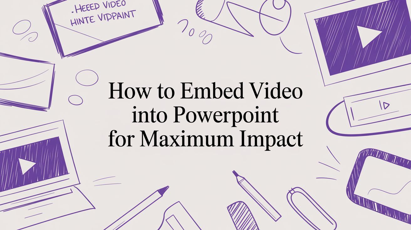 How to Embed Video into PowerPoint for Maximum Impact