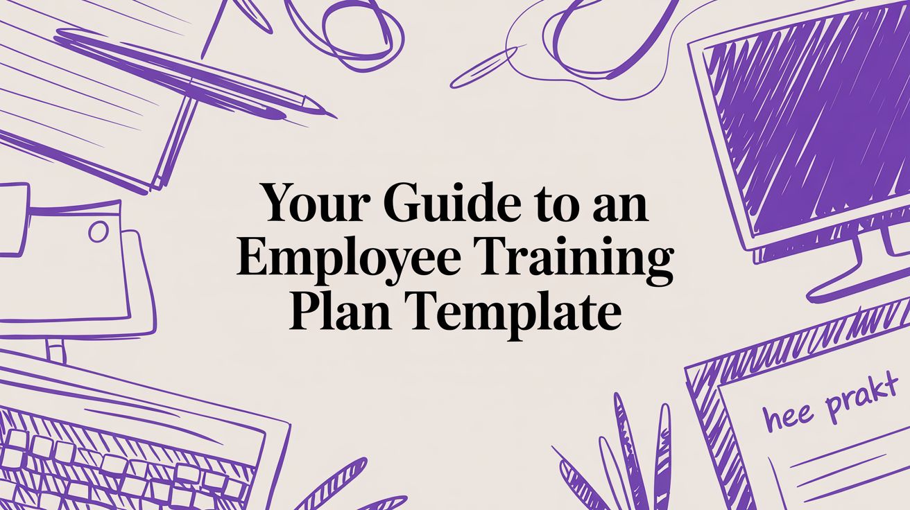 Your Guide to an Employee Training Plan Template