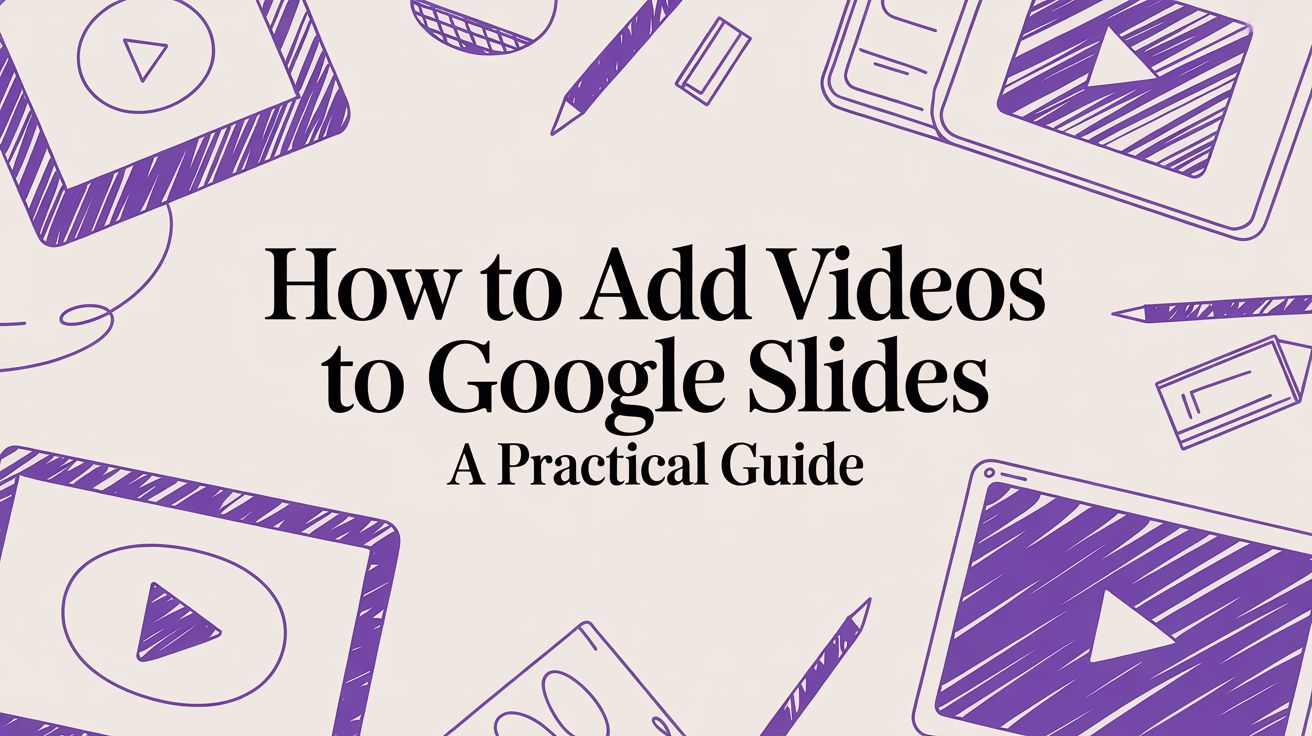 How to Add Videos to Google Slides A Practical Guide