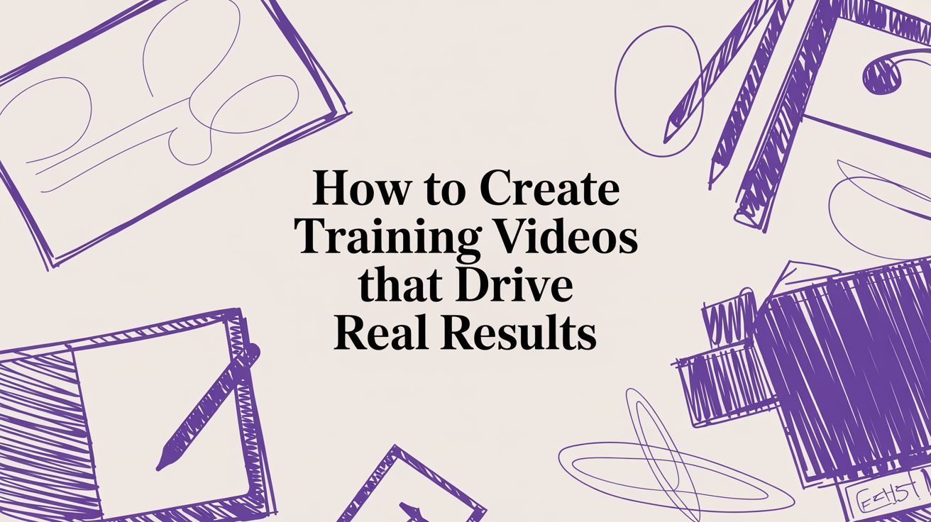 How to Create Training Videos That Drive Real Results