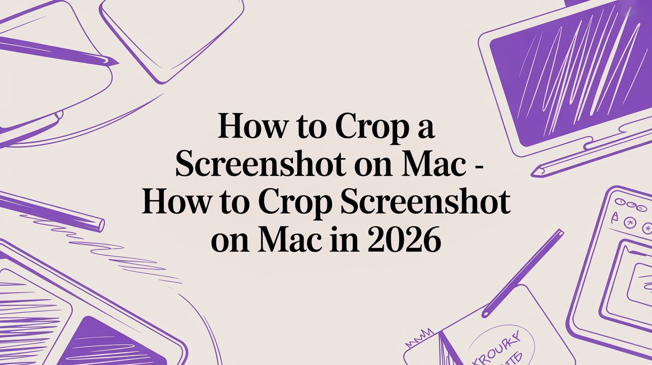 How to Crop a Screenshot on Mac - how to crop screenshot on mac in 2026