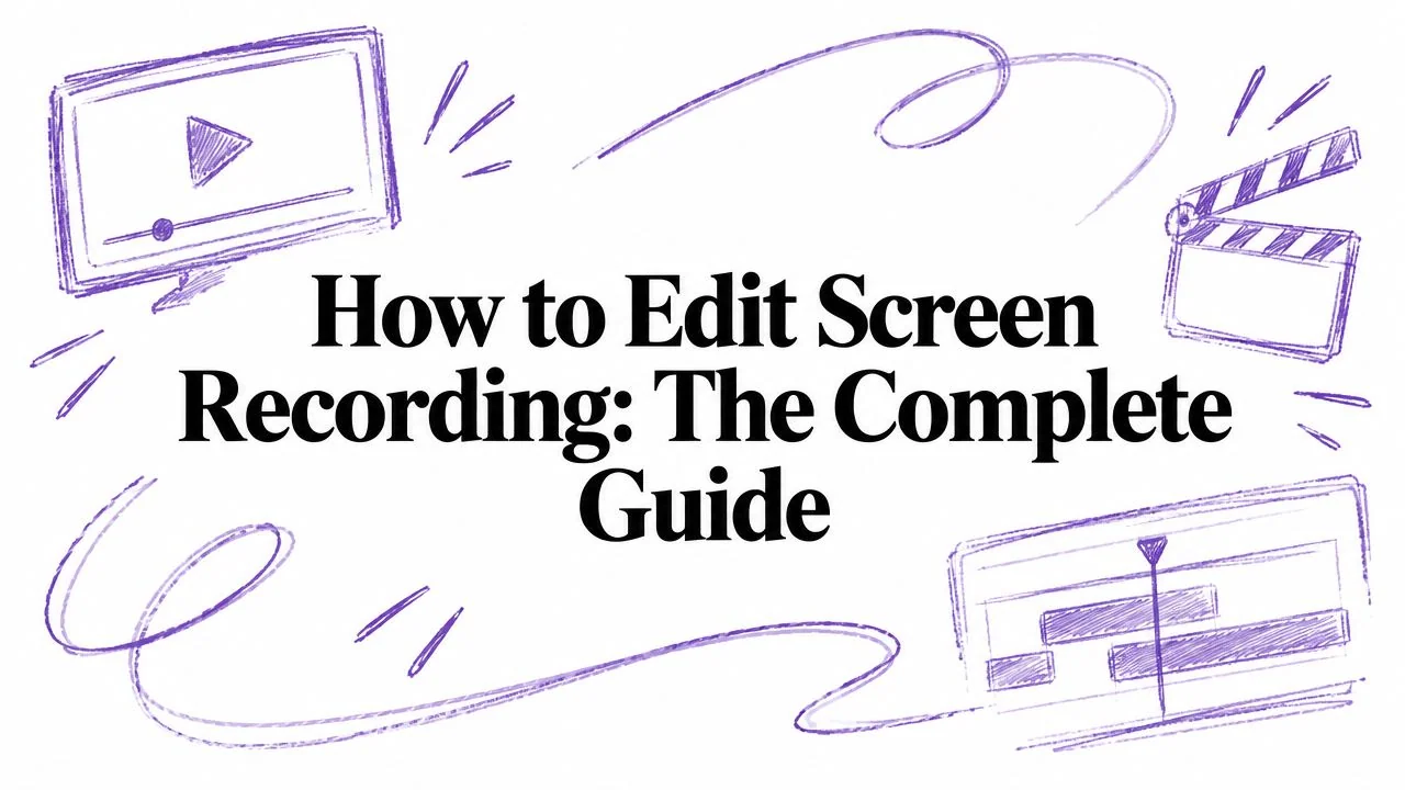 How to Edit Screen Recording: The Complete Guide