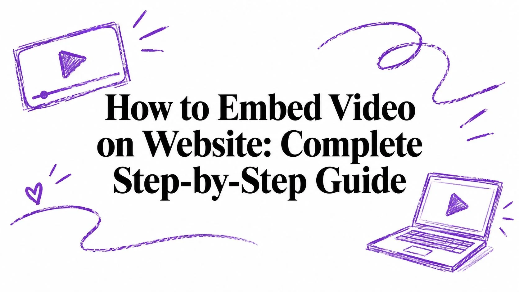 How to Embed Video on Website: Complete Step-by-Step Guide