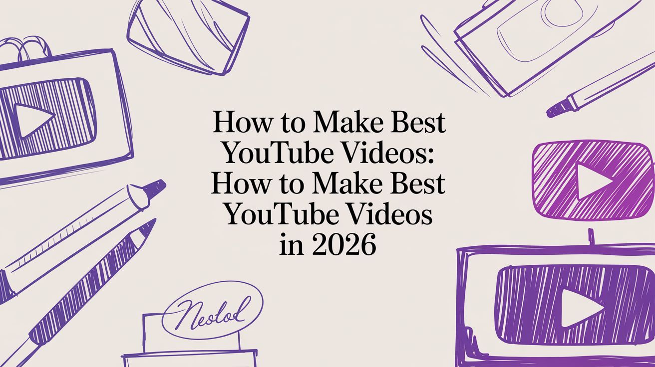 How to Make Best YouTube Videos: how to make best youtube videos in 2026