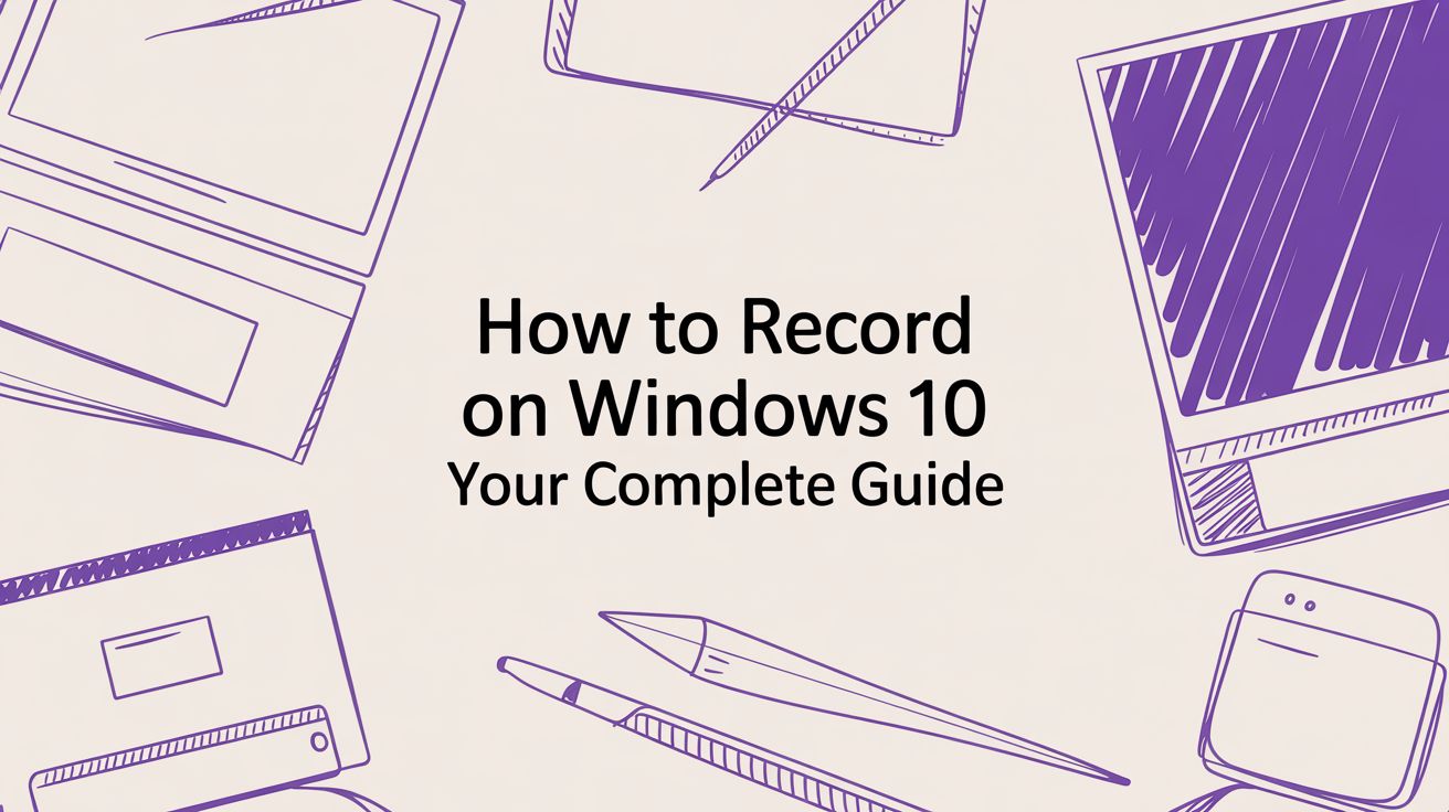 How to Record on Windows 10 Your Complete Guide