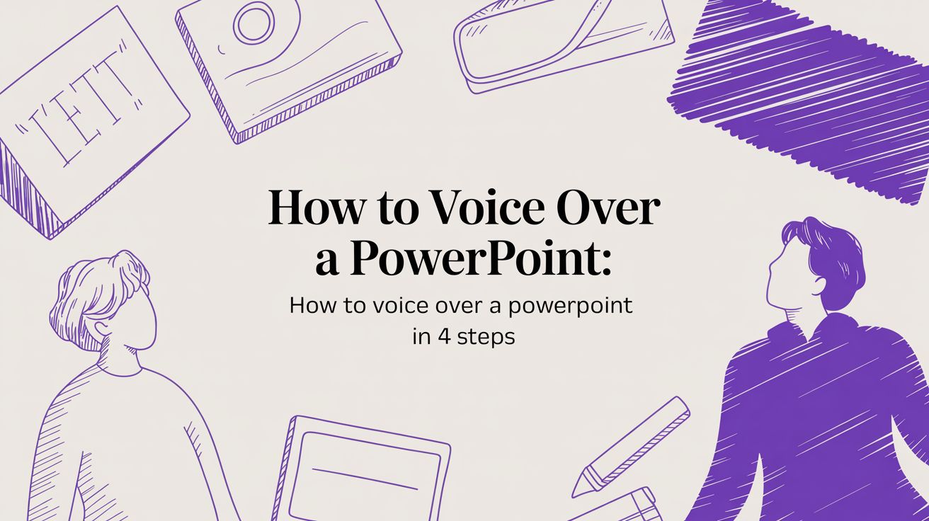 How to Voice Over a PowerPoint: how to voice over a powerpoint in 4 steps