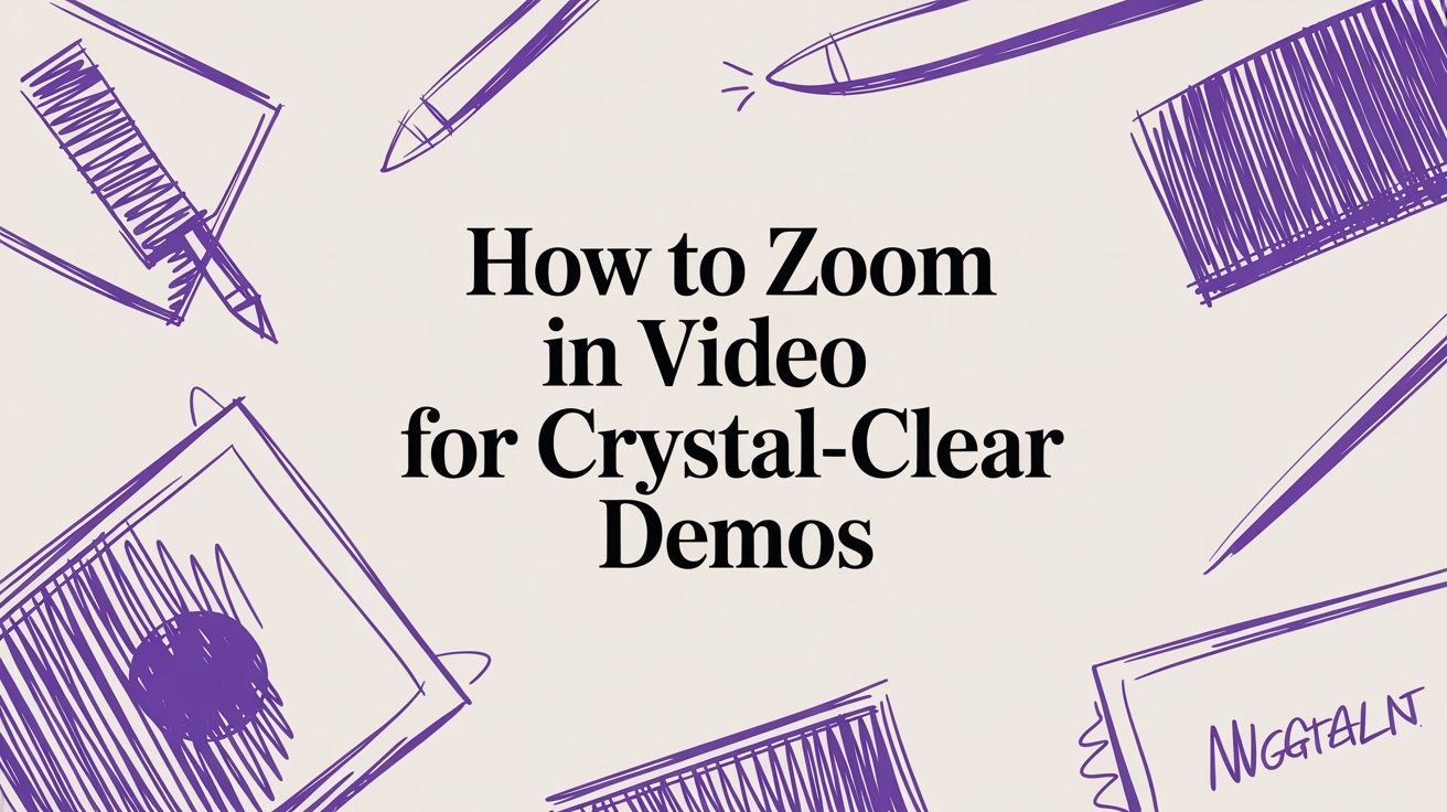 How to Zoom In Video for Crystal-Clear Demos