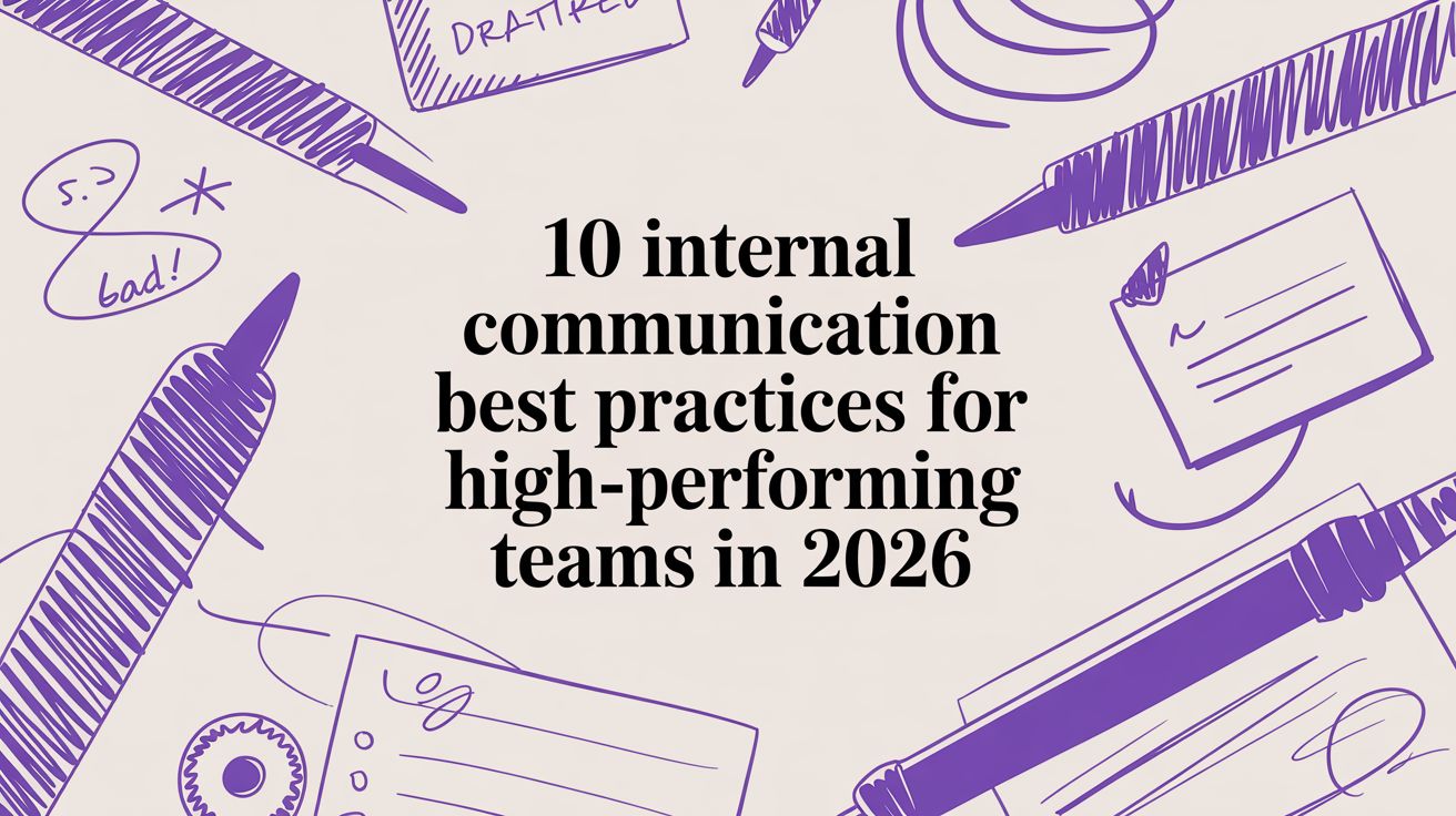 10 Internal Communication Best Practices for High-Performing Teams in 2026