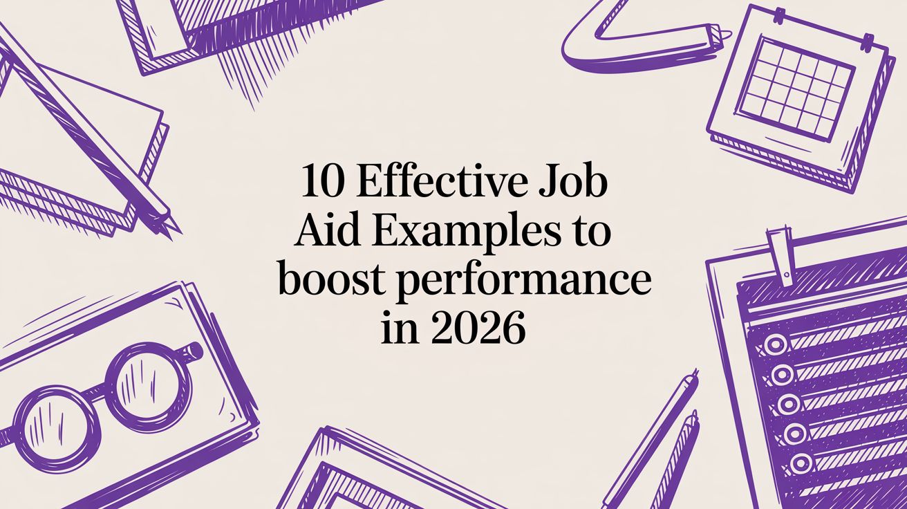 10 Effective Job Aid Examples to Boost Performance in 2026