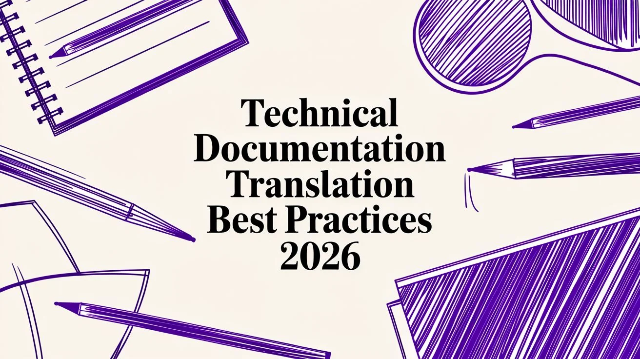 Technical Documentation Translation Best Practices 2026