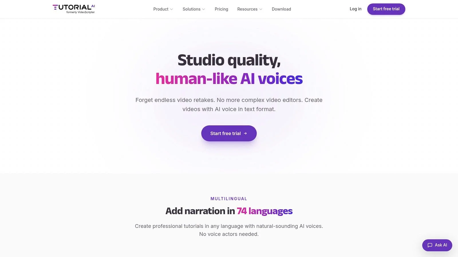 AI Voices, Tutorial AI