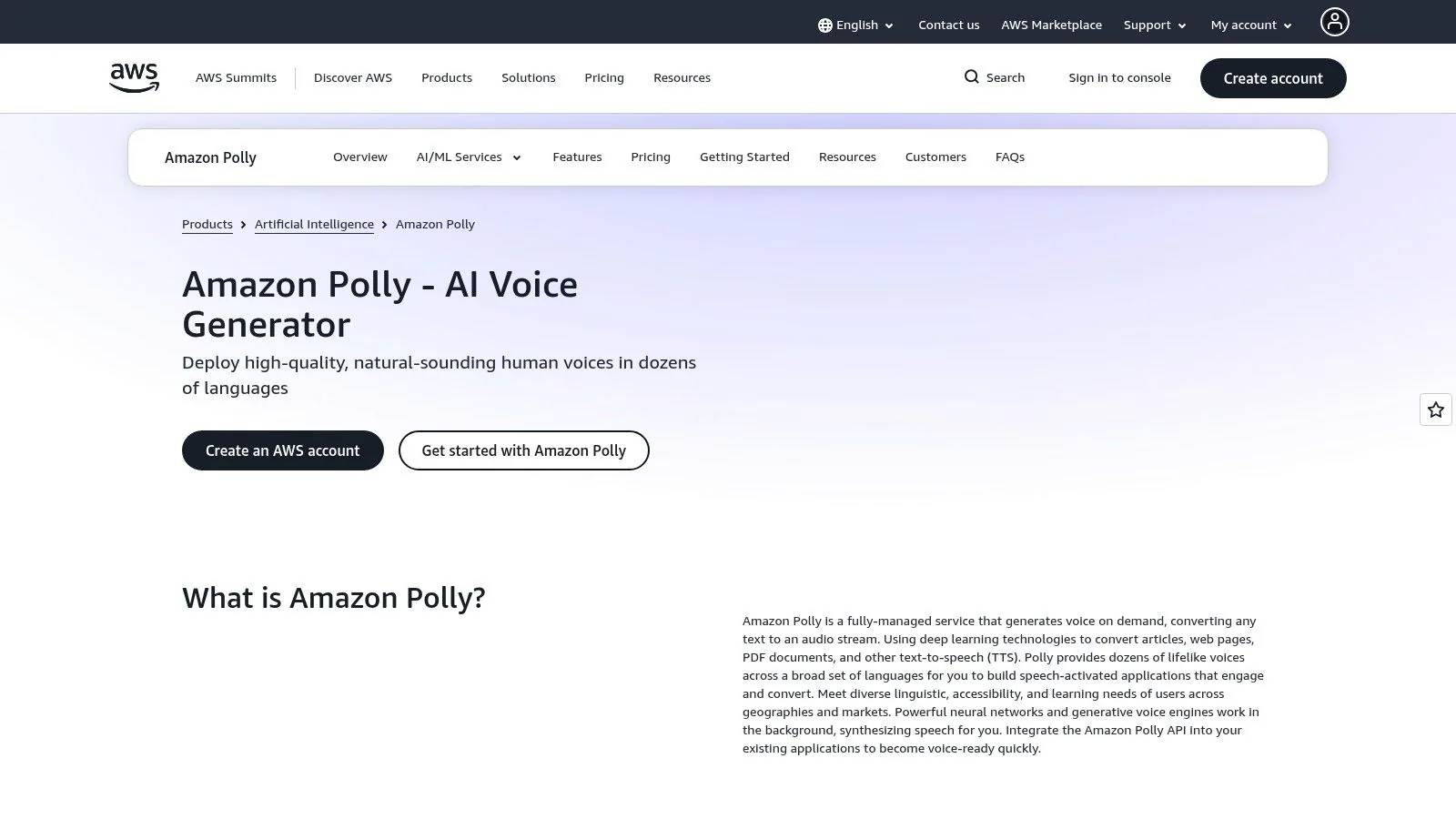 Amazon Polly