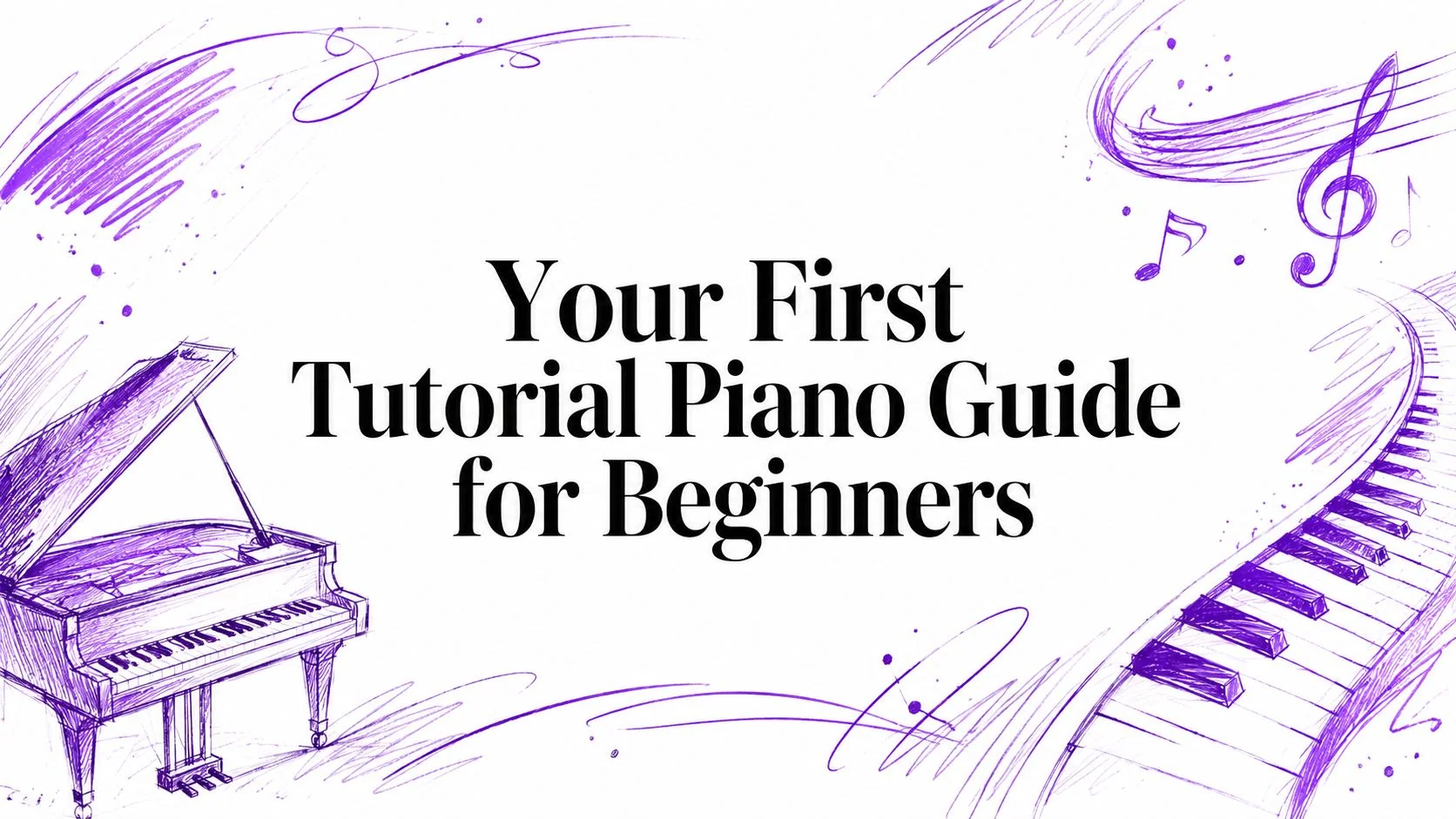 Your First Tutorial Piano Guide for Beginners