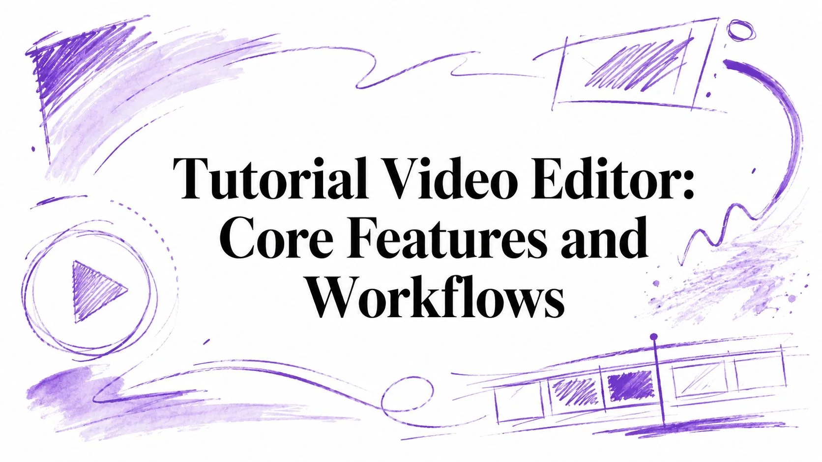 Tutorial Video Editor: Core Features and Workflows