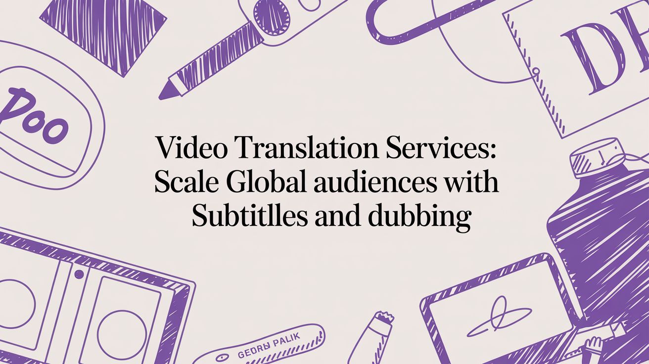 Video Translation Services: Scale Global Audiences with Subtitles and Dubbing