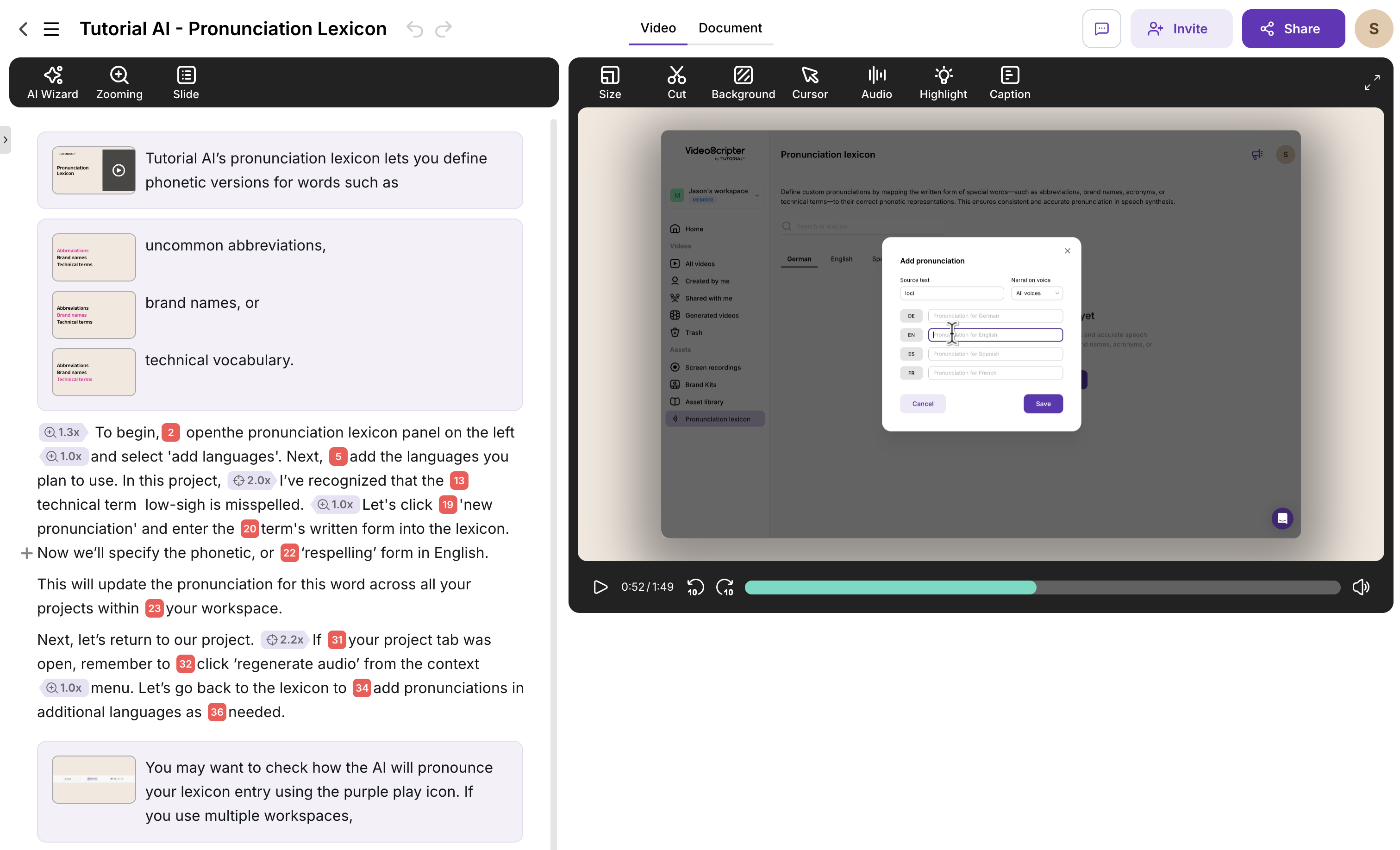 Tutorial AI — best Scribe alternative for video tutorials and written documentation