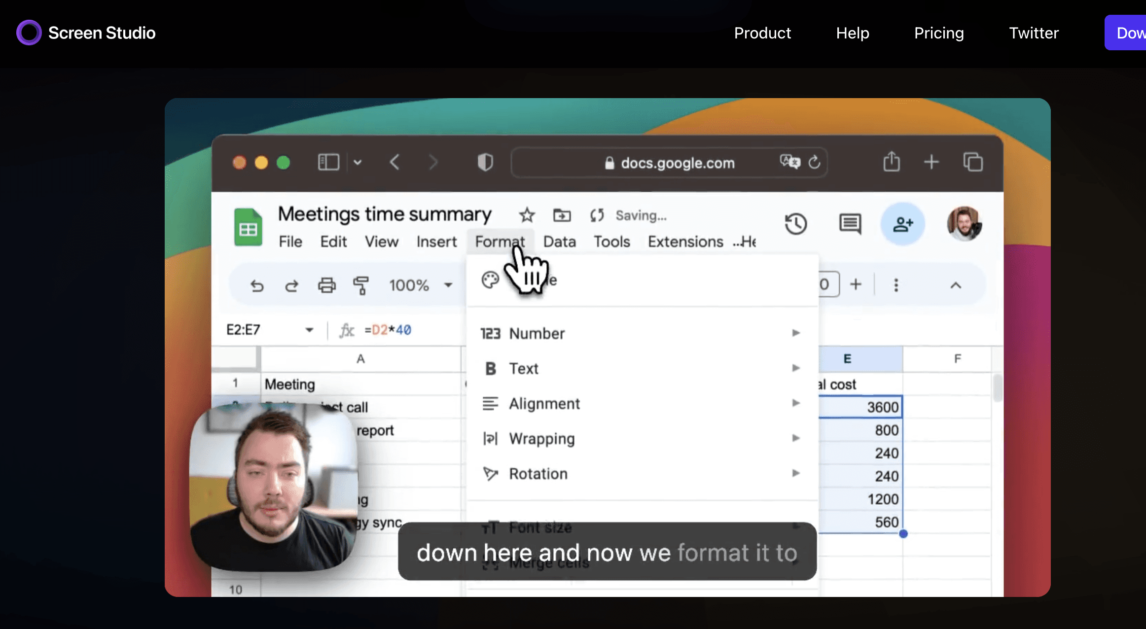 Screen Studio — polished screen recordings for Mac
