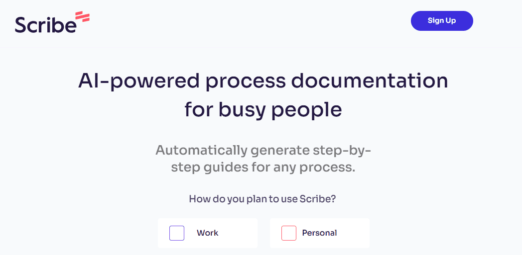 Scribe — automated documentation from screen actions