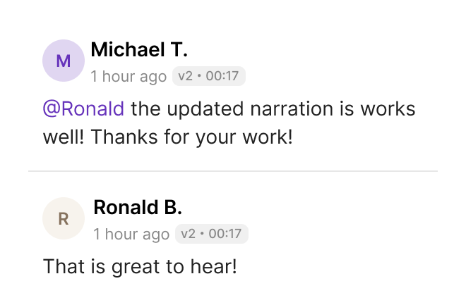 Comments