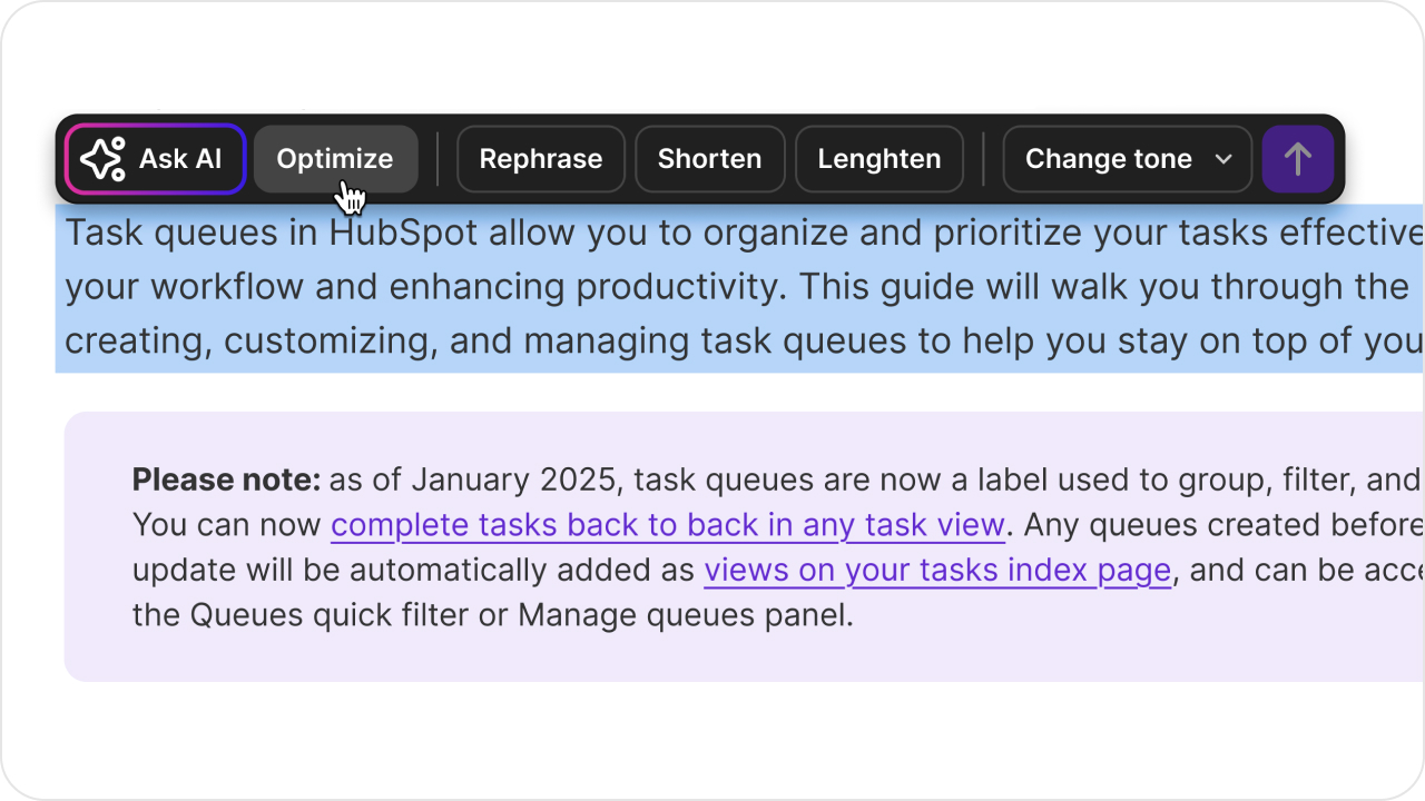 SOP video creation interface
