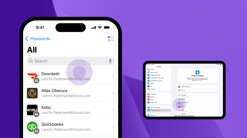 Tap Visualization, iPhone Slides & Cut Tool