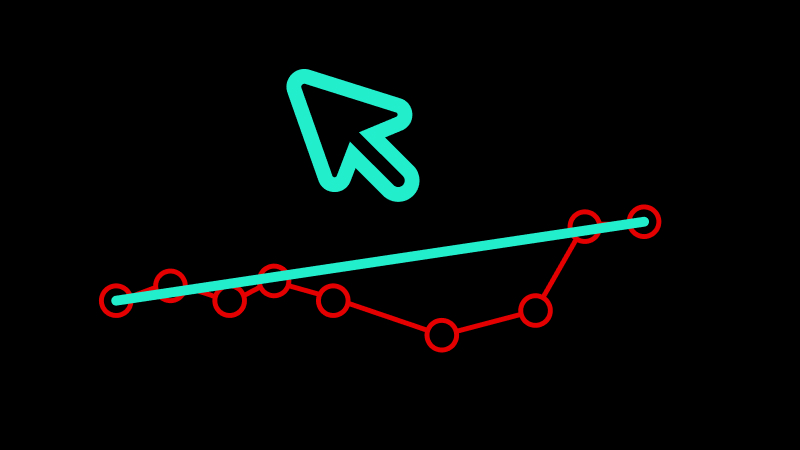 Simplified Mouse Path for Smoother Movement
